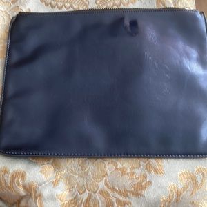 Kenzie dark blue clutch purse